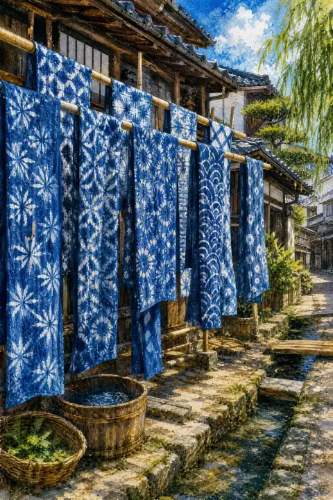 Arimatsu-Narumi Shibori
