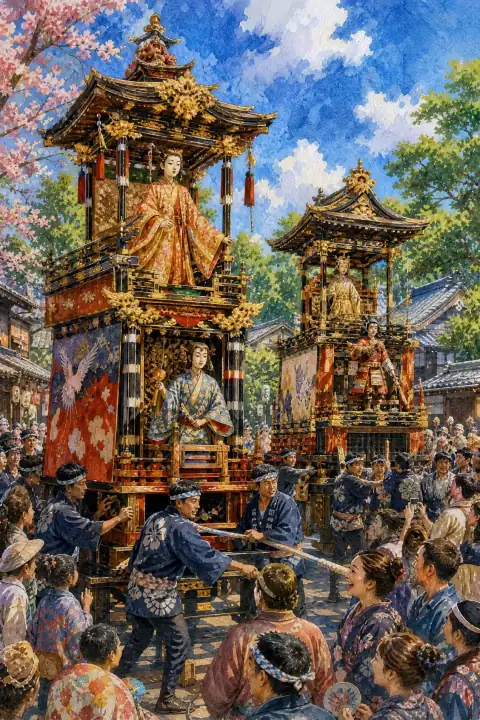 Inuyama Festival — Karakuri Dolls