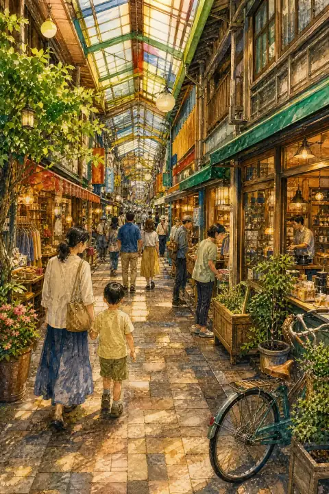 Endoji Shopping Street