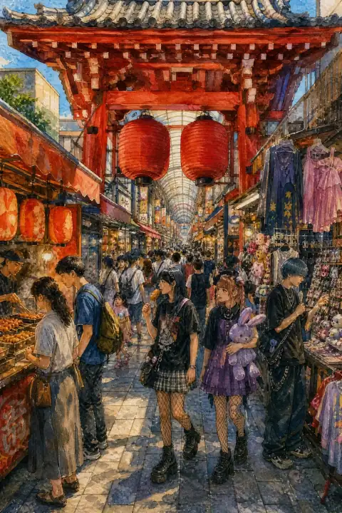 Osu Shopping District