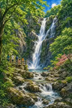 Hyakken Falls