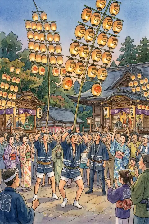 Akita Kanto Festival