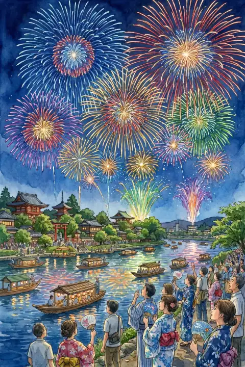 大曲の花火 (Omagari Fireworks)