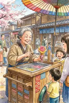 婆婆铲冰淇淋