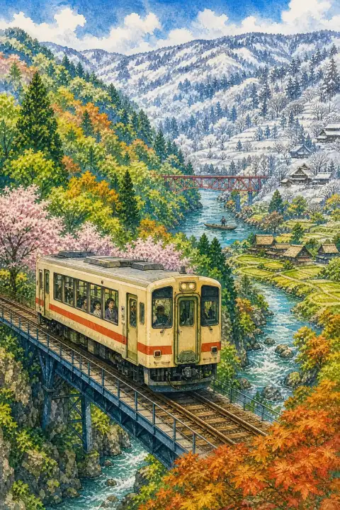 秋田内陆纵贯铁道