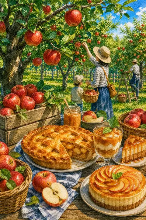 Apple Picking & Apple Desserts