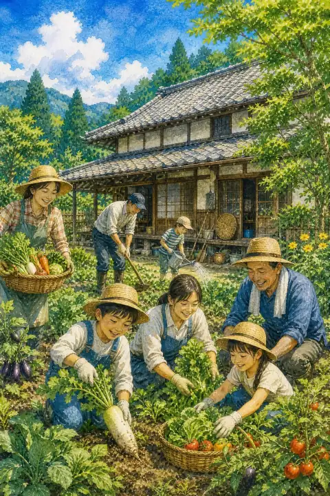Farm Stay & Farming Experience