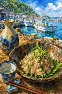 Namero (Boso-style minced fish with miso)