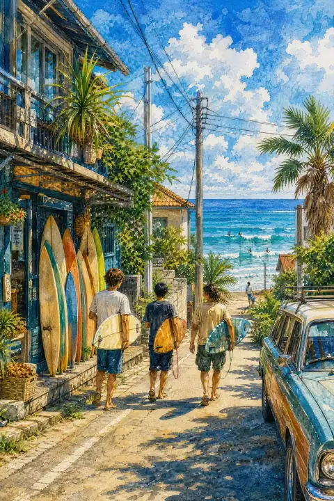 Surfing Culture on the Boso Peninsula