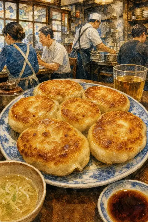 ホワイト餃子