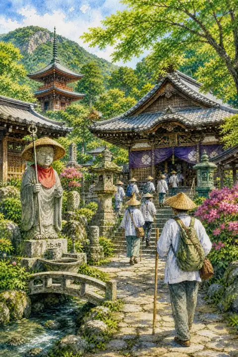 Shikoku Pilgrimage (Ohenro — 88-Temple Circuit)
