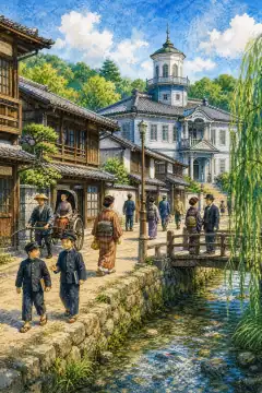 Unomachi Historic Streets (Uwa Town, Ehime)