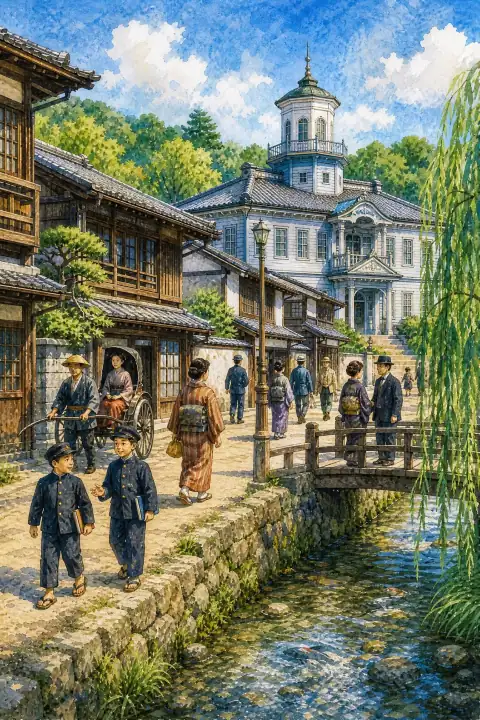 宇和町卯之町的古老街区