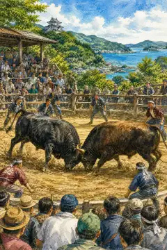 Uwajima Bullfighting