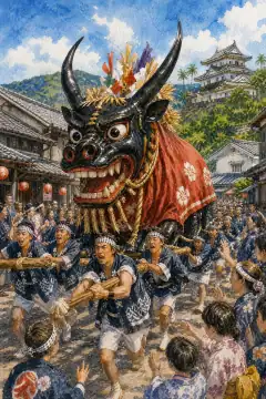 Uwajima Ushioni Festival