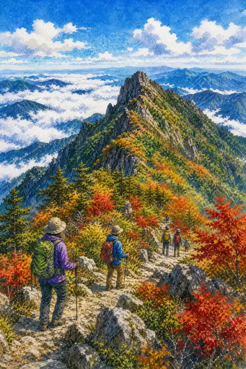 石鎚山