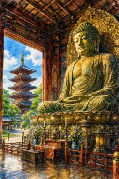 大师山清大寺（越前大佛）
