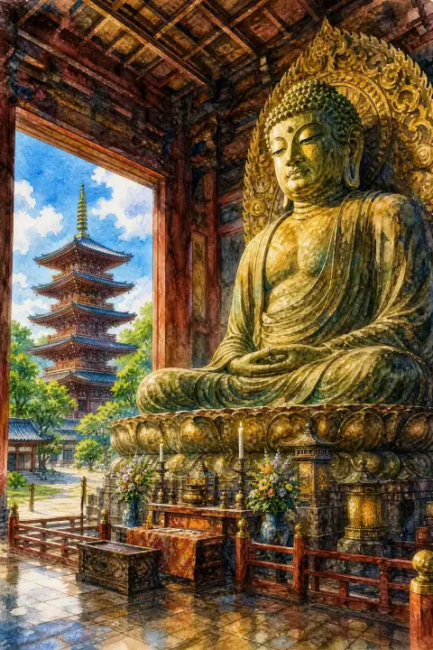 大师山清大寺（越前大佛）