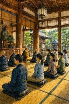 永平寺坐禅体验
