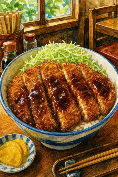 ソースかつ丼