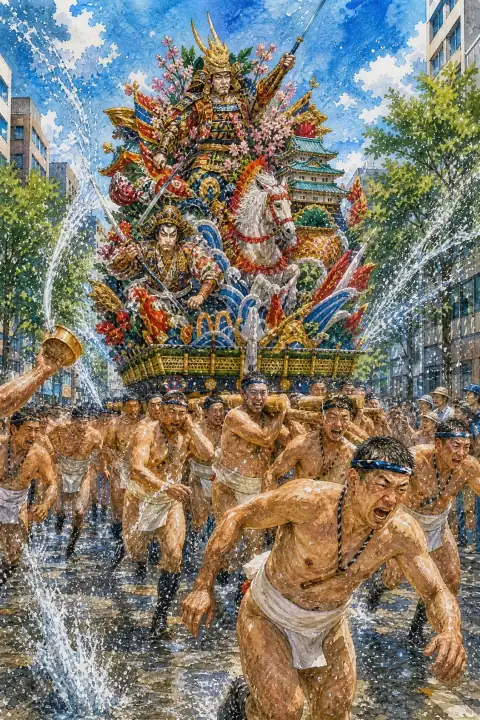 Hakata Gion Yamakasa Festival