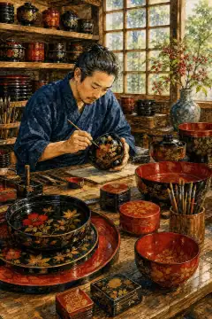 Aizu Lacquerware (Aizu-nuri)