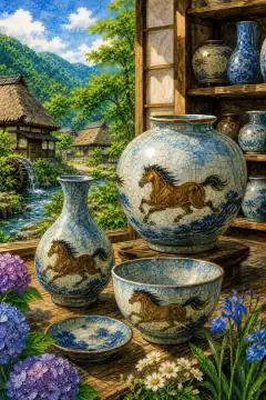 大堀相馬焼 (Obori Somayaki)