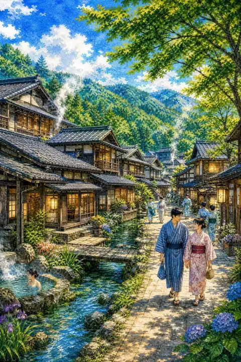 Onsen Town Stay
