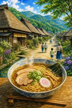 白河ラーメン (Shirakawa Ramen)