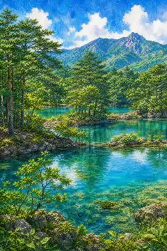 Goshikinuma Ponds (Five Colored Ponds)