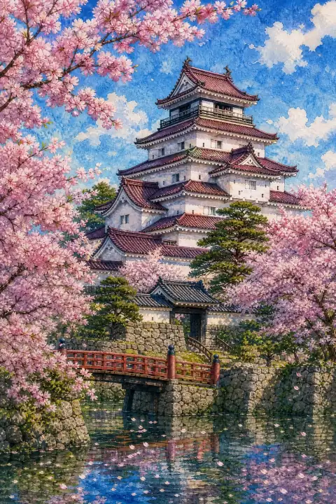 鶴ヶ城 (Tsuruga Castle)