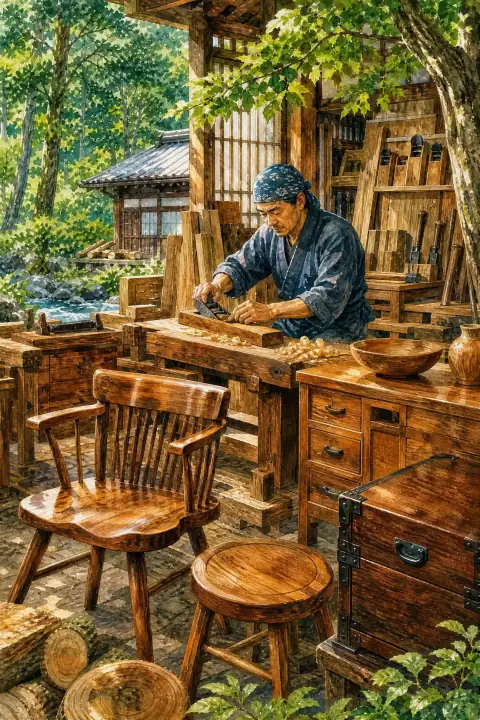 Hida Furniture and Woodworking
