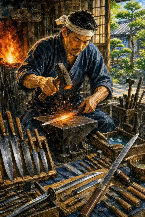 关的刀具
