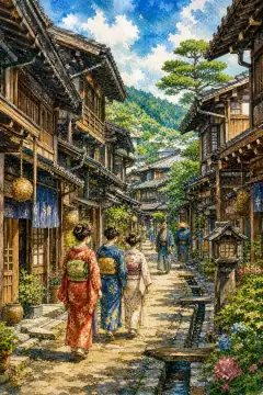 飞驒高山古街