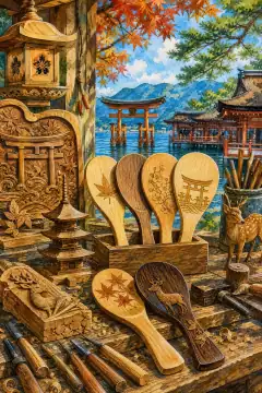 宫岛细工·饭勺