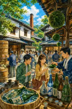 广岛的日本酒（西条）