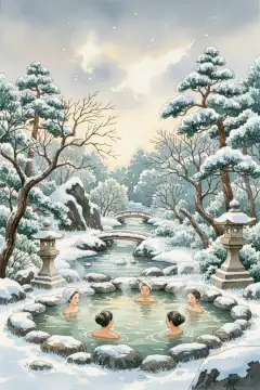 温泉文化（登别·定山溪等）