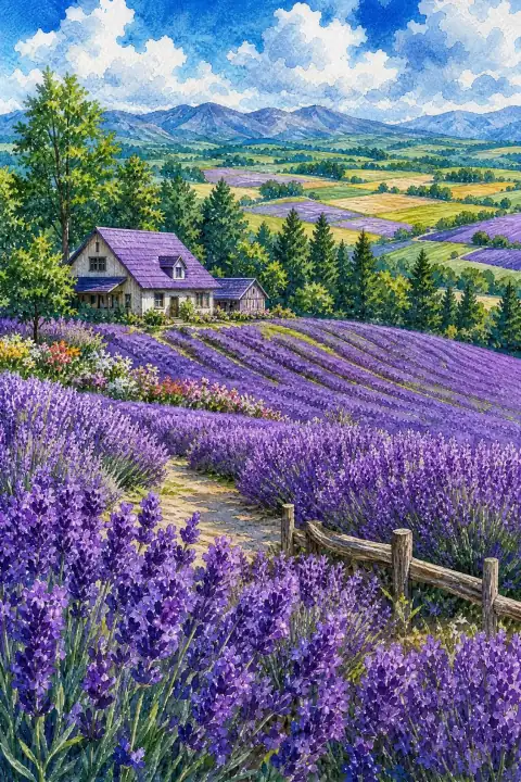 Furano Lavender Fields