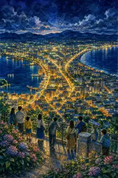 函馆山夜景