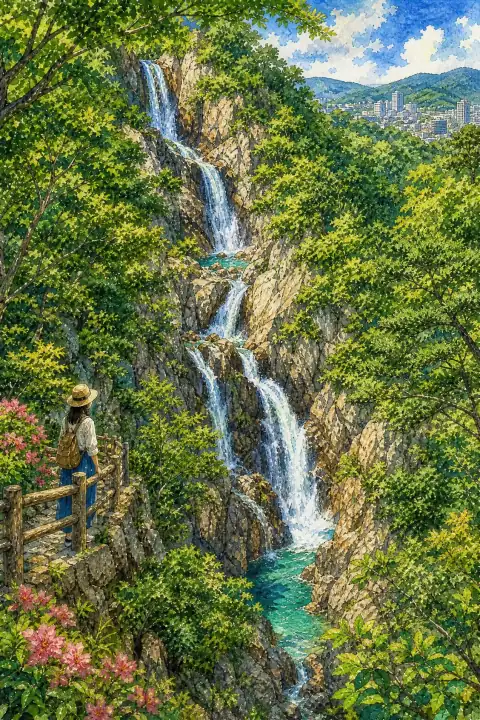 Nunobiki Falls