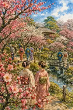 Kairaku-en Plum Festival