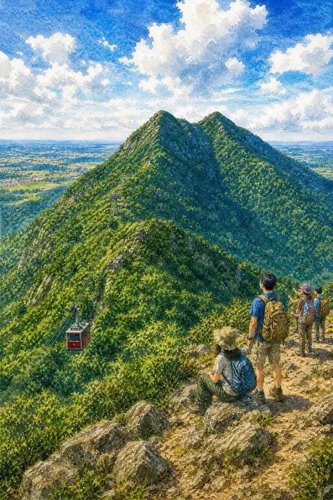 筑波山