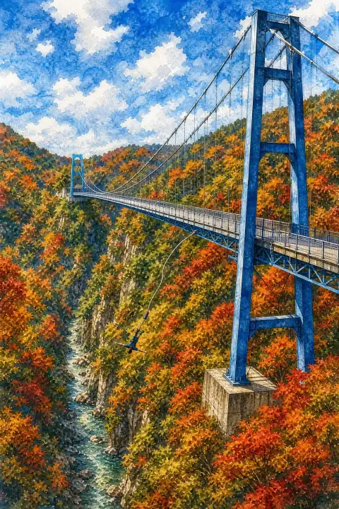Ryujin Suspension Bridge