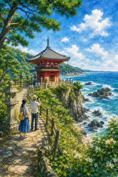 Oura Coast (Rokkakudo)