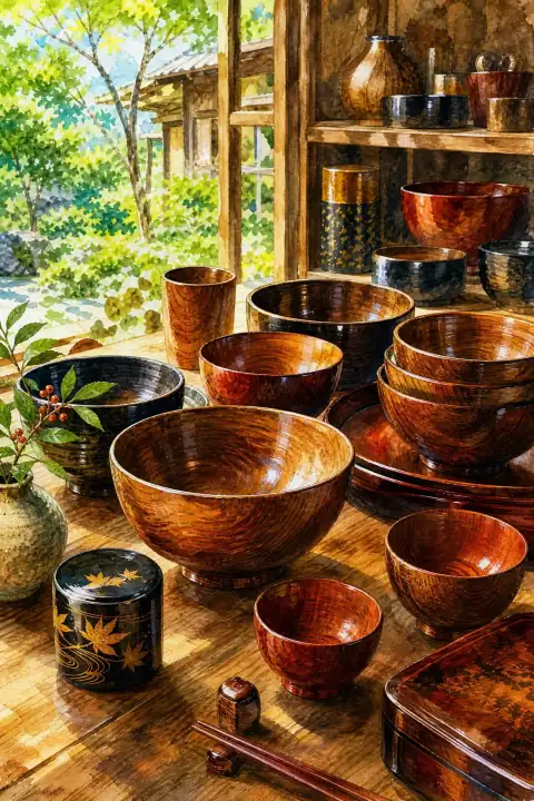 Yamanaka lacquerware
