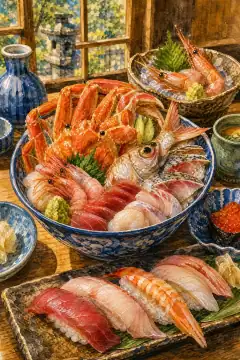 Fresh Seafood (Seafood Bowls & Sushi)