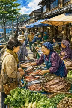 Wajima Morning Market