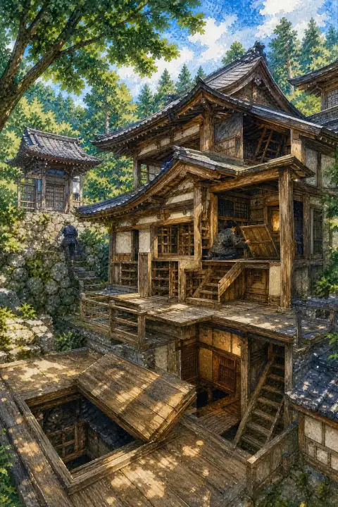 Ninja Temple (Myoryu-ji)