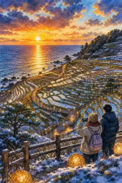 白根千枚田梯田