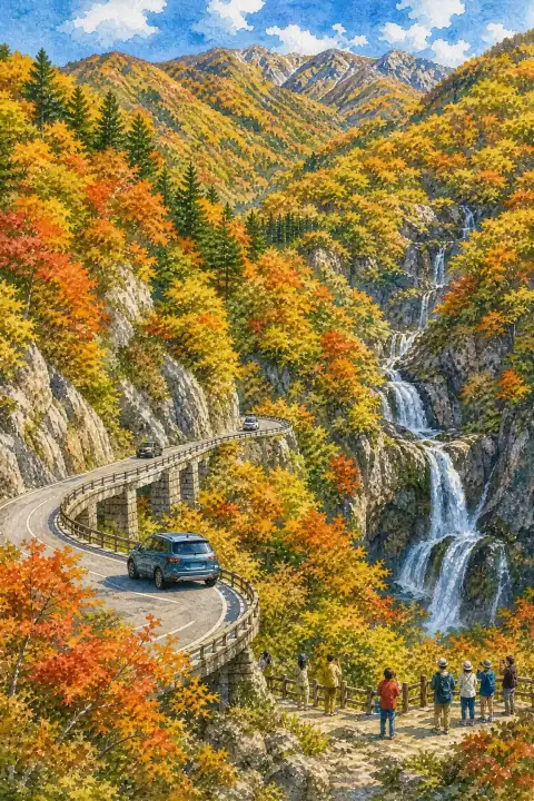 白山白川乡白色之路